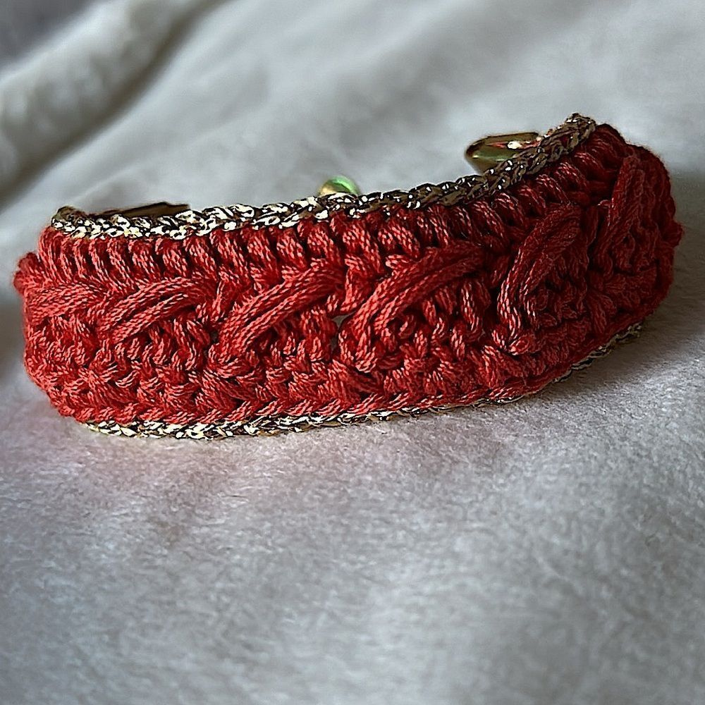 Bohemian Crochet Woven Bracelet!